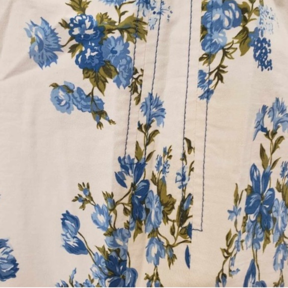 Brand New By Anthropologie Floral Print Shoulder-Tie Dress - Picture 11 of 14